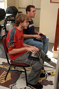 Bill and Steven play Beatmania