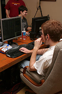 Hal at the PC